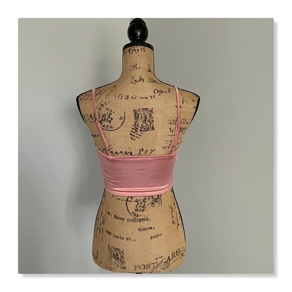 SHEIN Bustier Crop Satin Cami Top Sz XS - Picture 6 of 10